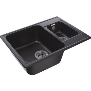 Кухонная мойка GranFest Quarz GF-Z09 черная