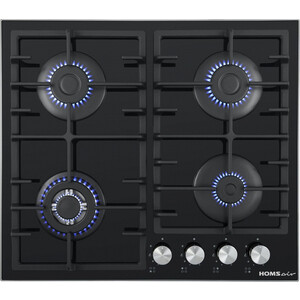 Газовая варочная панель HOMSair HGG646BK