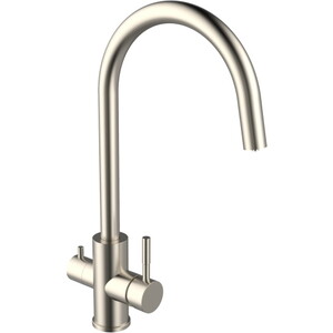 Смеситель для кухни Agger Zest под фильтр, никель (A0700733)