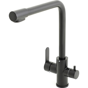 Смеситель для кухни Orange Steel под фильтр, черный (M99-008B)