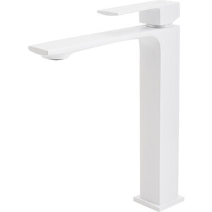 Смеситель для раковины Orange Lutz белый (M04-121W)