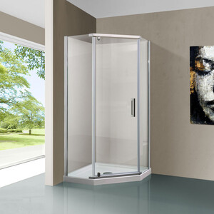 Душевой уголок Vincea Stresa VSP-1S 90x90 прозрачный, хром (VSP-1S900CL)