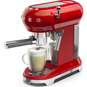 Кофеварка рожковая Smeg ECF01RDEU красная
