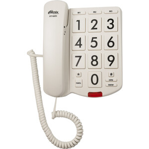 Проводной телефон Ritmix RT-520 ivory