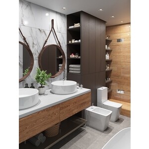 Унитаз-компакт безободковый Timo Soli с сидением микролифт (TK-301)