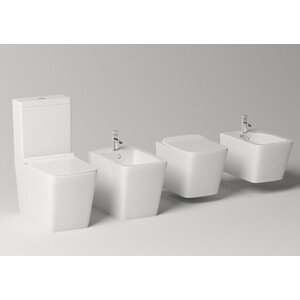 Унитаз подвесной безободковый Timo Soli с сидением микролифт (TK-303)