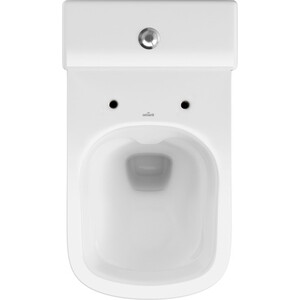 Унитаз-компакт безободковый Cersanit Colour Clean On напольный, с сиденьем-микролифт (S-KO-COL011-3/5-COn-DL-w)