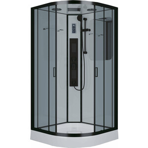 Душевая кабина Niagara NG-6902-01G BLACK 100х100х210