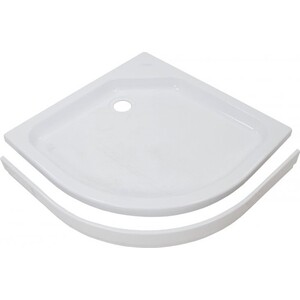 Душевой поддон Triton ПД6 100х100 с каркасом и фронтальным экраном (Щ0000014391)