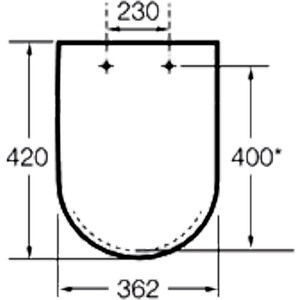 Сиденье для унитаза Roca Meridian Compact с микролифтом (8012AC00B)