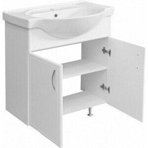 Тумба под раковину Stella Polar Концепт 70 белая (SP-00000060)