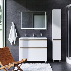 Зеркало Am.Pm Gem 100 с подсветкой (M91AMOX1001WG)