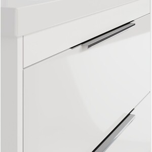 Тумба под раковину Dreja Prime 70 с ящиками, белый глянец (99.9301)