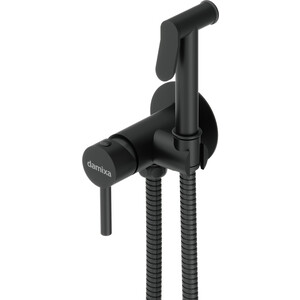 Гигиенический душ Damixa Option встраиваемый, с гигиенической лейкой, черный матовый (217000000)