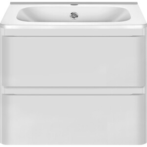 Тумба с раковиной Vincea Vico 60 подвесная, G.White (VMC-2V600GW + VCB-2VP600W)