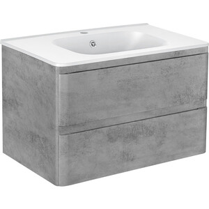 Тумба под раковину Vincea Vico 80 подвесная, Beton (VMC-2V800BT)