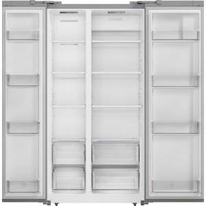 Холодильник Hyundai CS6503FV черное стекло