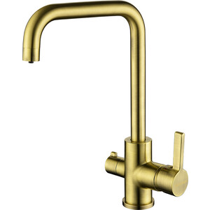 Смеситель для кухни Paulmark Logas бронза (Lo213021-BR)