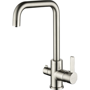 Смеситель для кухни Paulmark Logas никель (Lo213021-NI)
