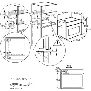 Электрический духовой шкаф Electrolux KVLAE00WT