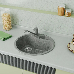 Кухонная мойка GreenStone GRS-08K-308 черная