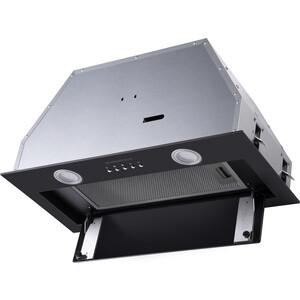 Вытяжка встраиваемая MAUNFELD TRAPEZE 602IG черный