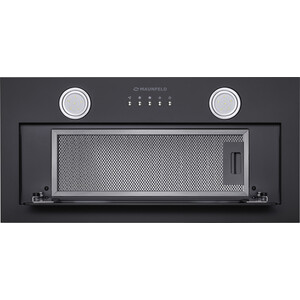 Вытяжка встраиваемая MAUNFELD TRAPEZE 602IG черный