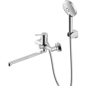 Смеситель для ванны Lemark Minima с душем, хром (LM3851C)