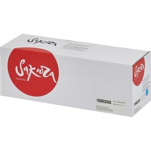 Картридж Sakura 106R02606 синий, 4 500 к.