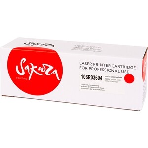 Картридж Sakura 106R03694 пурпурный, 4300 к.