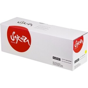 Картридж Sakura CC532A желтый, 2800 к