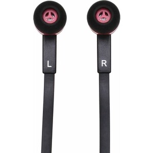 Наушники Oklick HP-S-220 черный/красный (D2-1B/R)