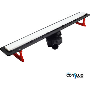 Душевой лоток Pestan Confluo Frameless Line 450 White Glass (13701211)