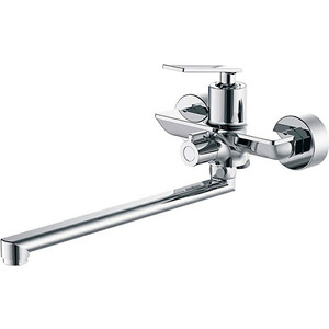 Смеситель для ванны Haiba HB589 универсальный, хром (HB22589)