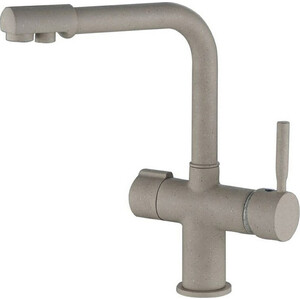 Смеситель для кухни Haiba HB088-9 с подключением фильтра, бежевый (HB70088-9)