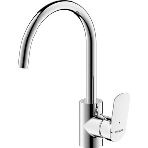 Смеситель для кухни Bravat Rhein высокий, хром (F7429564CP-ENG)