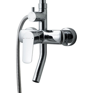 Душевая система Bravat Rhein с верхним душем, хром (F6429564CP-A-ENG)