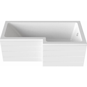 Акриловая ванна BAS Эсте 170х85 правая, с каркасом, фронтальная панель (В 00124, Э 00123)