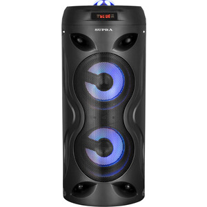 Минисистема Supra SMB-330 черный 20Вт/ FM/USB/BT