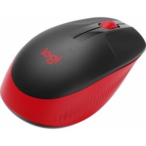 Мышь беспроводная Logitech M190 Black/Red (910-005908)