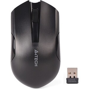 Мышь A4Tech V-Track G3-200NS черный оптическая (1000dpi) беспроводная USB (3but)