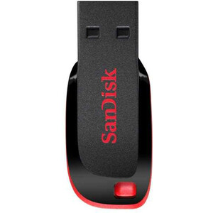 Флеш-диск Sandisk 128Gb Cruzer Blade black USB2.0 (SDCZ50-128G-B35)