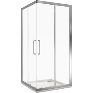 Душевой уголок Good Door Neo CR-100-C-CH 100x100 прозрачный, хром (НЕ00012)