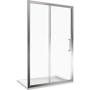 Душевая дверь Good Door Neo WTW-120-C-CH 120х185 прозрачная, хром (НЕ00005)