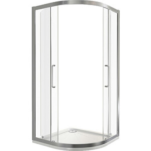 Душевой уголок Good Door Neo R-80-C-CH 80x80 прозрачный, хром (НЕ00008)