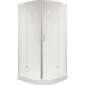 Душевой уголок Niagara Nova 100х100 прозрачный, хром (NG-6616-08