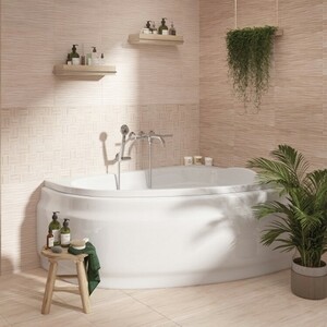 Акриловая ванна Cersanit Joanna 140x90 правая (WA-JOANNA*140-R / 63335)