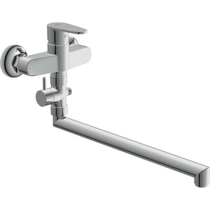 Смеситель для ванны Cersanit Cari хром (63028)