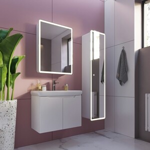 Пенал Dreja Point 40x160 с зеркалом и подсветкой (99.9035)