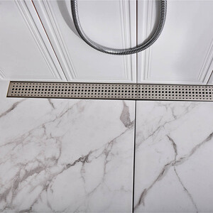 Душевой лоток Veconi VC Basic 35 хром (V350B)